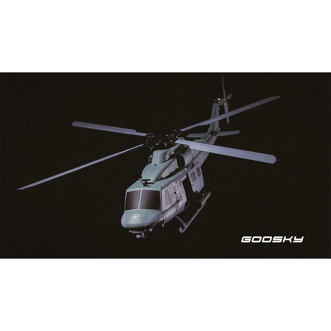 Goosky E2 UH-1Y Venom GPS Helicopter - RTF (Mode 2) with Carrying Case