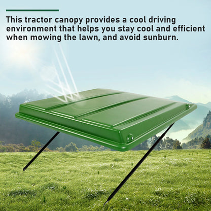 Top Cab Canopy For John Deere Compact Utility Tractors with ROPS up to 34" Wide