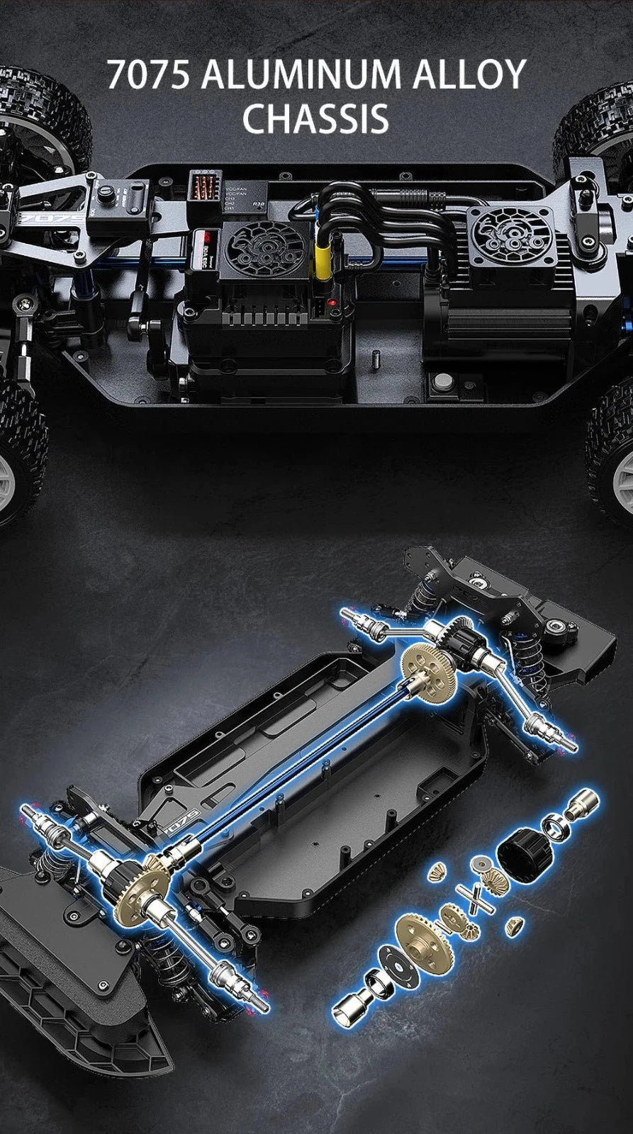 MJX Hyper GO WRC C3 10303 4WD Brushless RC Rally Racing 1/10 Without Battery & charger