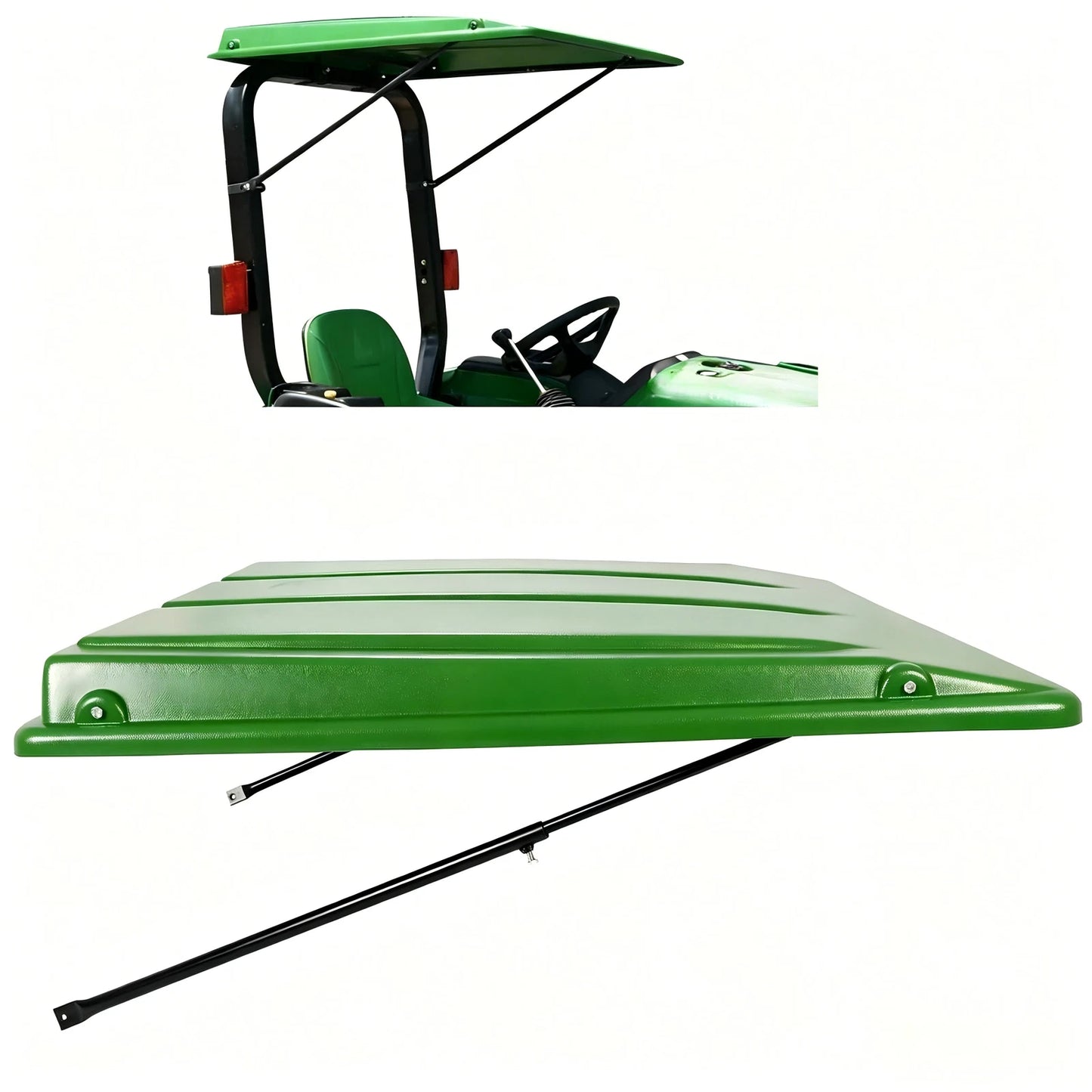Top Cab Canopy For John Deere Compact Utility Tractors with ROPS up to 34" Wide