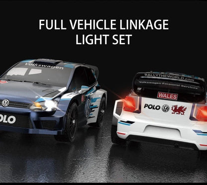 MJX Hyper Go 14304 1/14 VW Polo R WRC Brushless RC Rally Car - Licensed