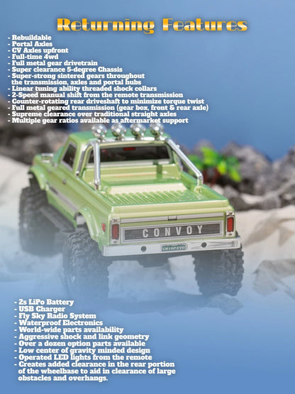 HobbyPlus CR18P EVO 2 Convoy Hugger Orange