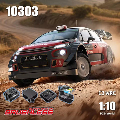 MJX Hyper GO WRC C3 10303 4WD Brushless RC Rally Racing 1/10 Without Battery & charger