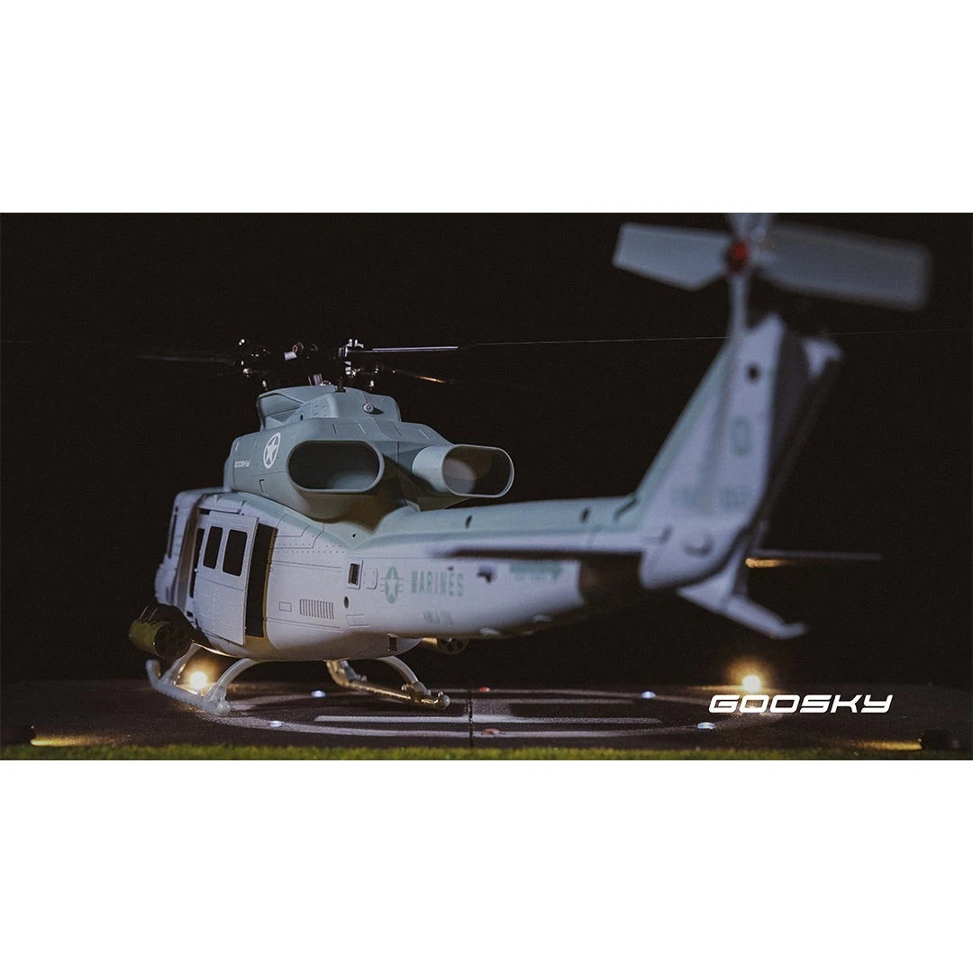 Goosky E2 UH-1Y Venom GPS Helicopter - RTF (Mode 2) with Carrying Case