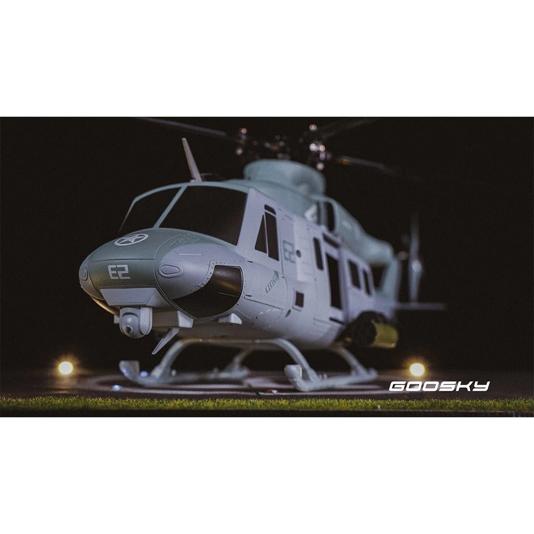 Goosky E2 UH-1Y Venom GPS Helicopter - RTF (Mode 2) with Carrying Case