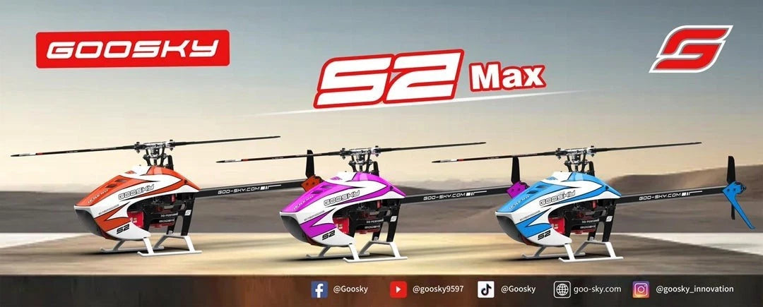 Goosky S2 Max Helicopter (RTF) - Orange